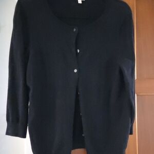 Talbots Women's Black Cardigan Sweater